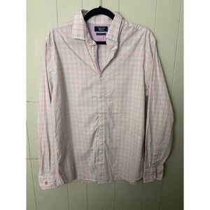 Penguin Plaid Button Down‎ Top